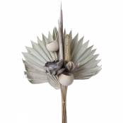 Trockenblumen-Bouquet white washed